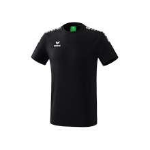 Erima Leisure Training T-shirt Essential 5-C - Cotton blend - black/white Men